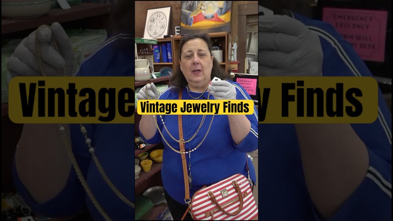 Vintage Jewellery Finds - Thrift Shopping with Dr. Lori
