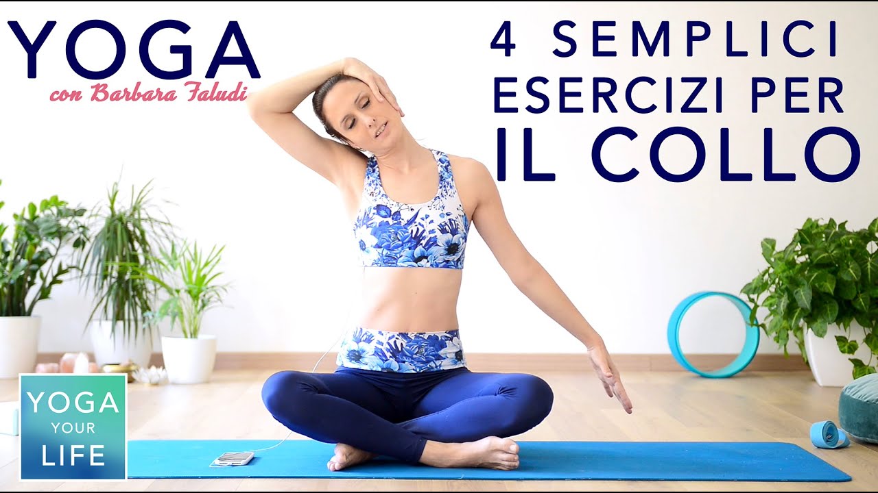 4 esercizi semplici per sogliere la tensione nel collo