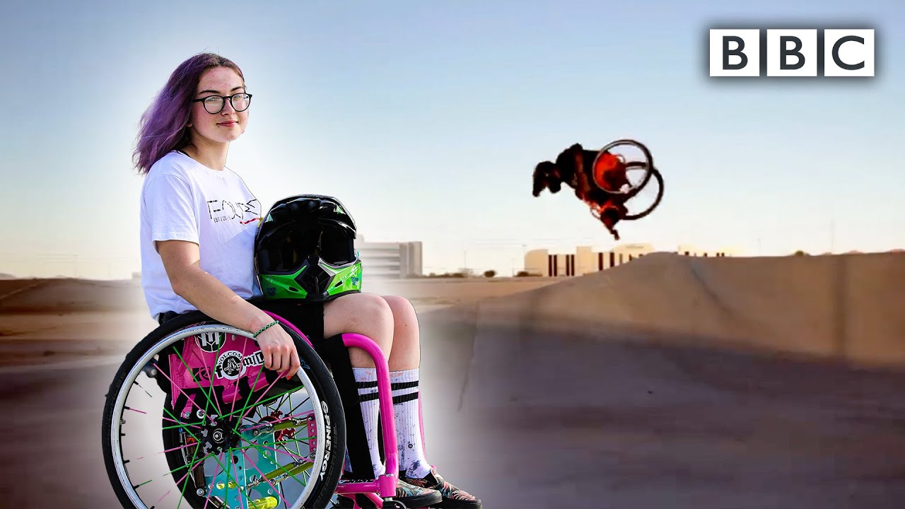 Meet Britain's first Wheelchair MX champion - BBC