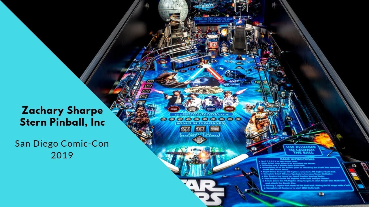Zachary Sharpe from Stern Pinball - A Little Nerd on the Side San Diego Comic Con Edition