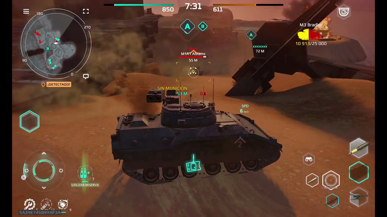 Tank Battles Gameplay intenso 🎮  / Hanvorck 🪖