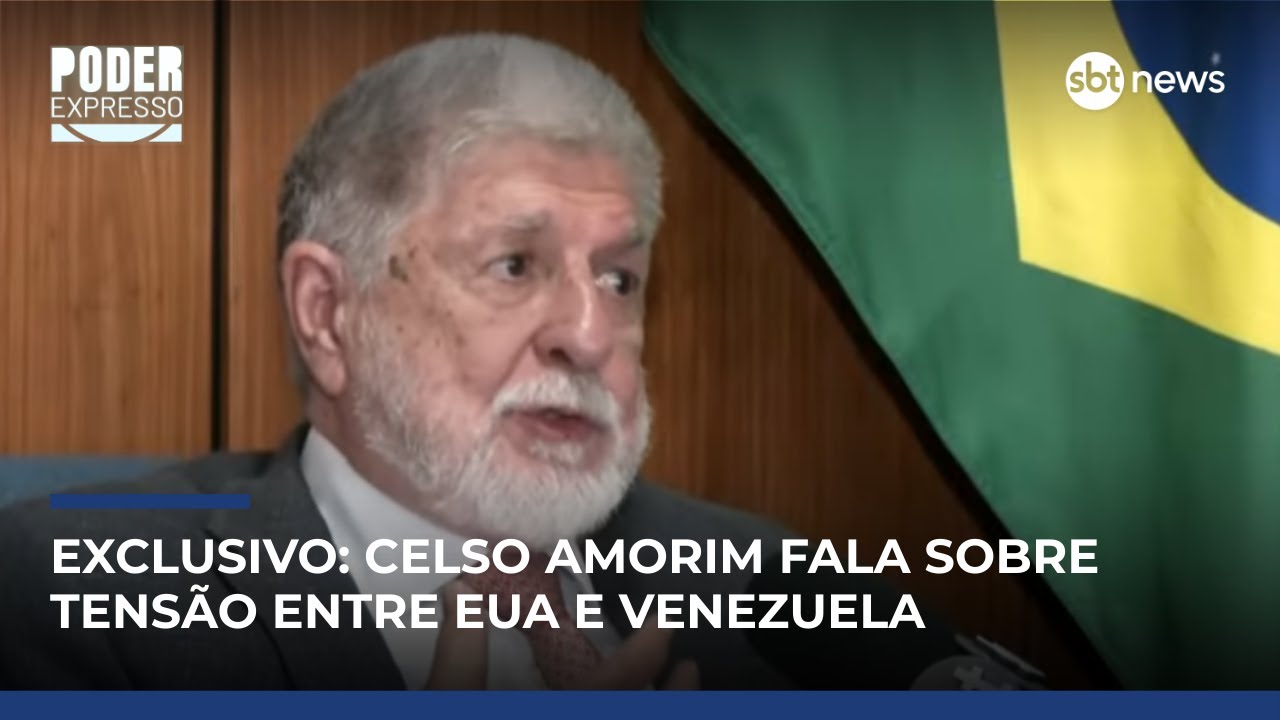 &ldquo;Acho improv&aacute;vel que aconte&ccedil;a invas&atilde;o na Venezuela&rdquo;, diz Celso Amorim | #PoderExpresso