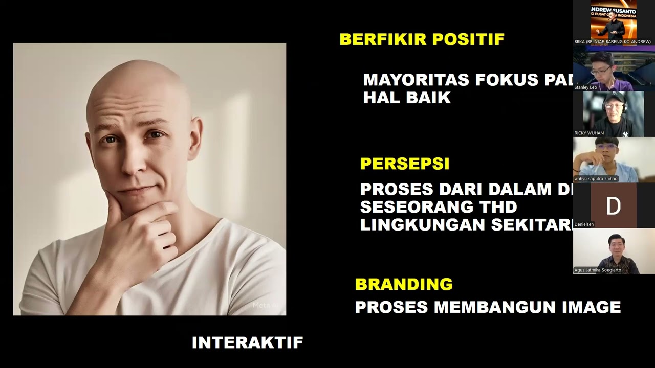 LIVE SHARING BBKA (BELAJAR BARENG KO ANDREW) - RICKY WUHAN Elang Aki