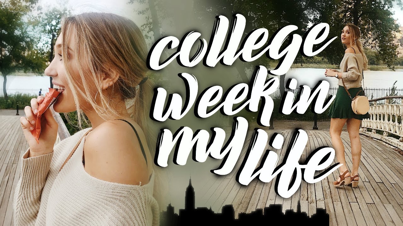 WEEK IN MY LIFE NYC COLLEGE STUDENT! Studying, Working, & Decorating My Apartment!