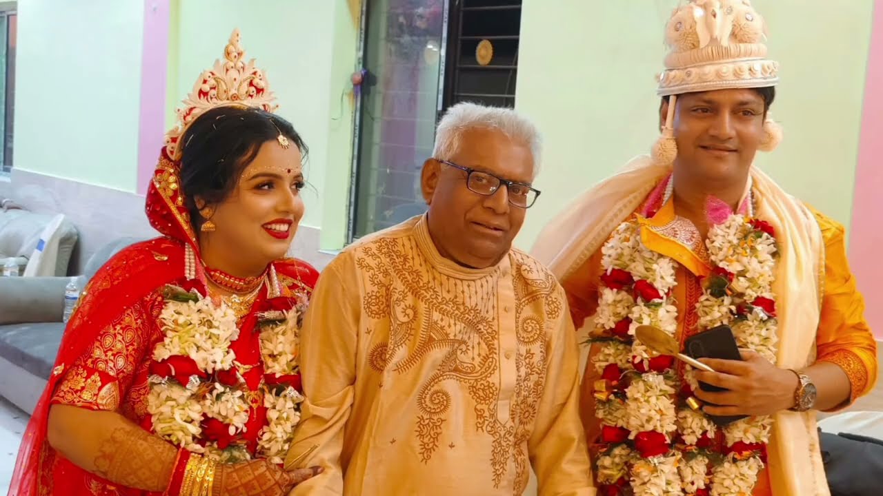 শুভবিবাহ,মালাবদল,সিঁদুরদান বিয়েবাড়ি পর্ব ৫