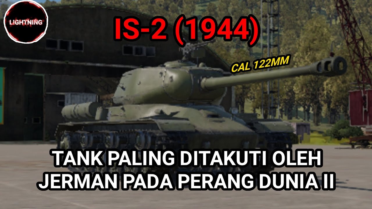 Tank dengan aura paling seram pada perang Dunia II 💀🥶 | Gameplay warthunder Mobile - IS-2 (1944) 