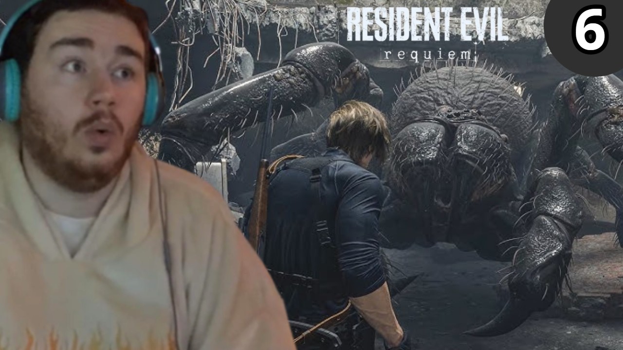 NO SPIDERS PLEASE!!! | RESIDENT EVIL REQUIEM | FIRST PLAYTHROUGH | PART 6