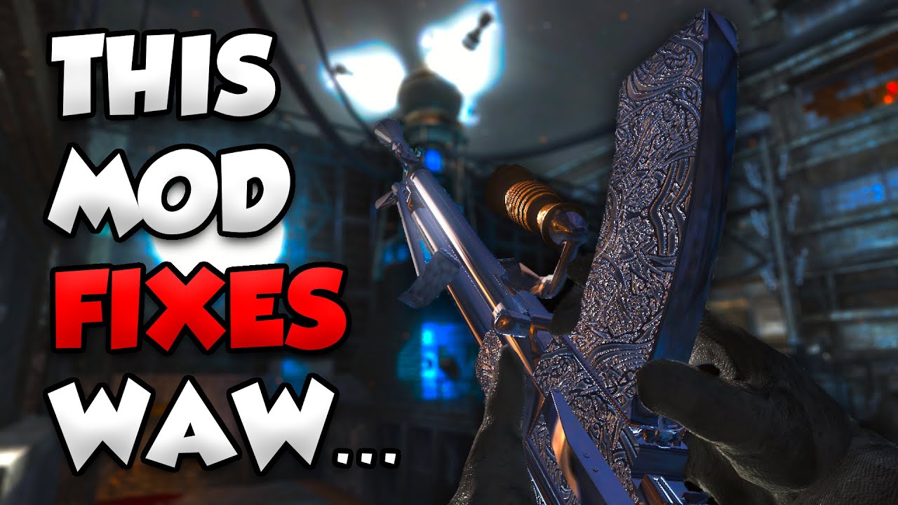 Этот мод ИСПРАВЛЯЕТ World at War Zombies! - WAW Zombies Remastered Mod
