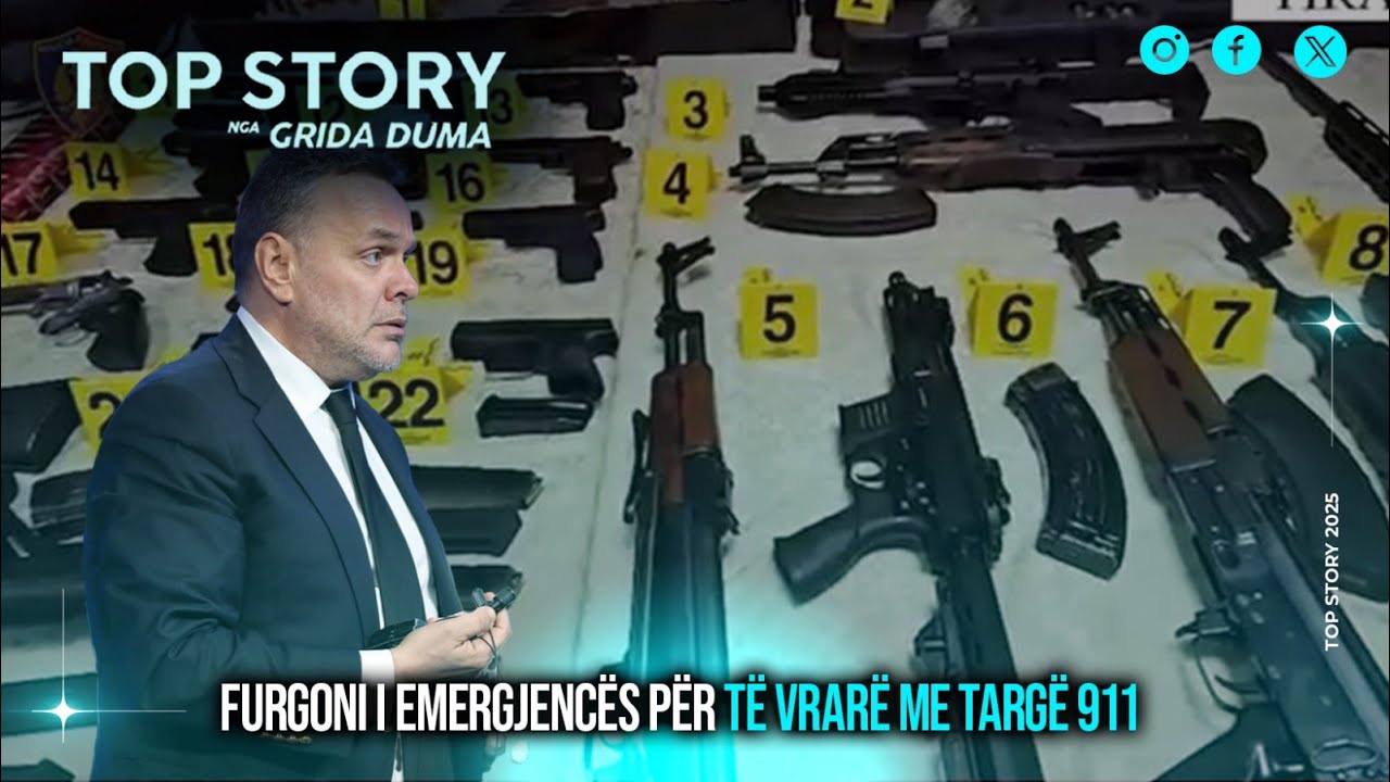 &Ccedil;udit Karamu&ccedil;o: Furgoni i emergjenc&euml;s p&euml;r t&euml; vrar&euml; me targ&euml; 911, shkon kur ka nevoj&euml;...