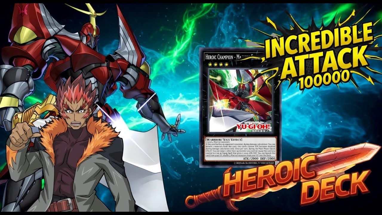 Ygopro MDPRO3,Incredible attack 100000, Heroic deck, Champion - Magnum Excalibur,Duelist Advance