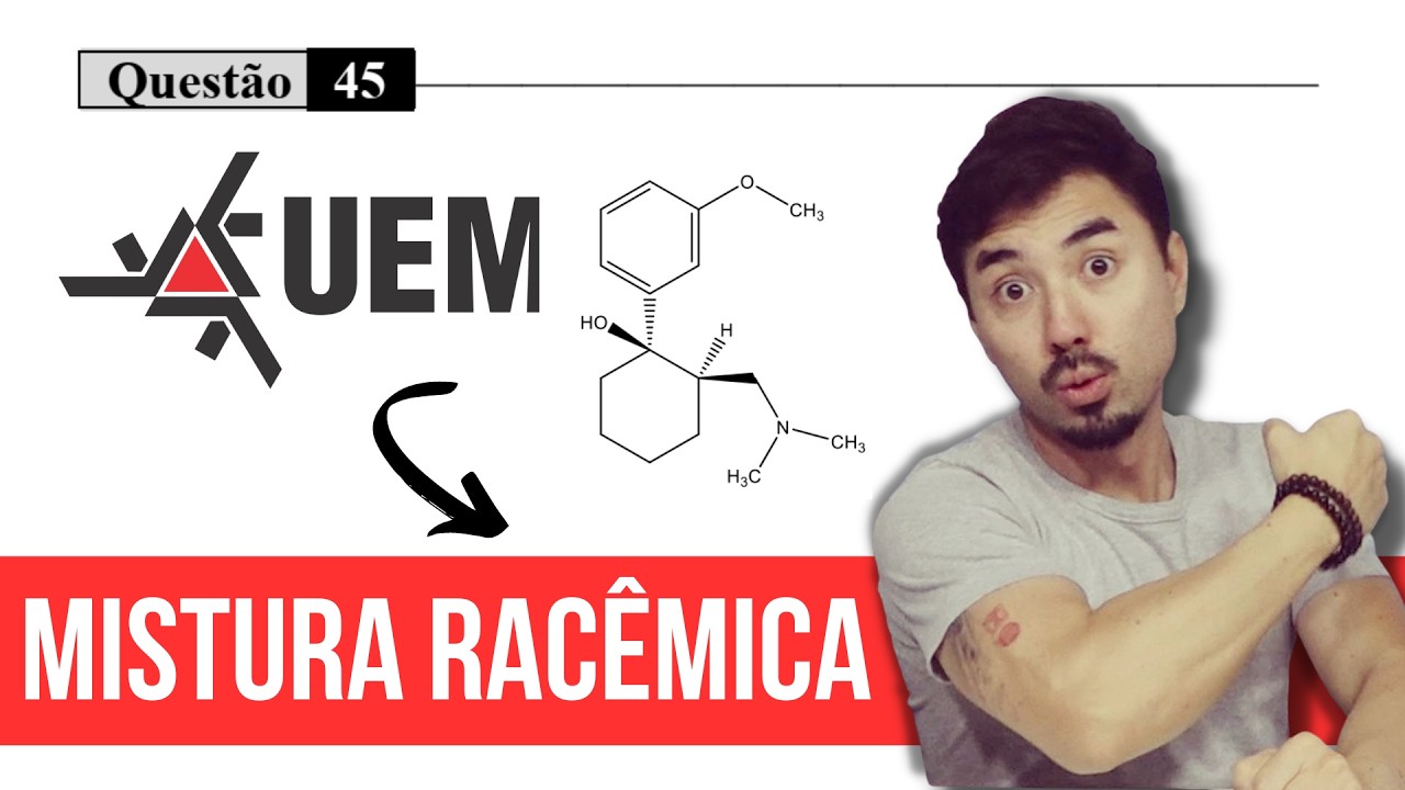 UEM 2024 | Questão 45 | Química | O Tramadol é um analgésico opioide muito utilizado para o alívio