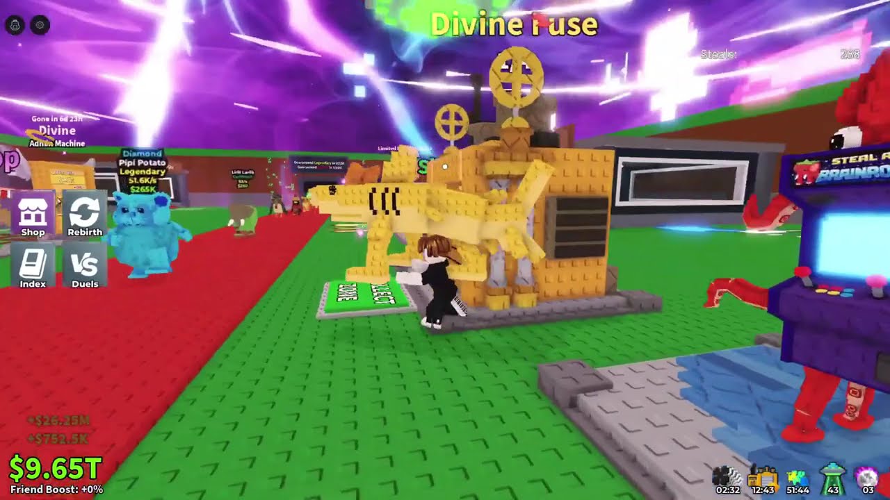 Roblox ~ Admin Abuse Fuse Brainrots