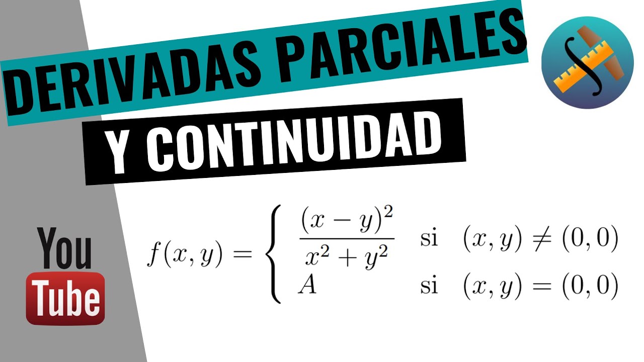 Derivadas parciales | #1 | Continuidad de una función a trozos, tramos o partes (Cálculo 3)