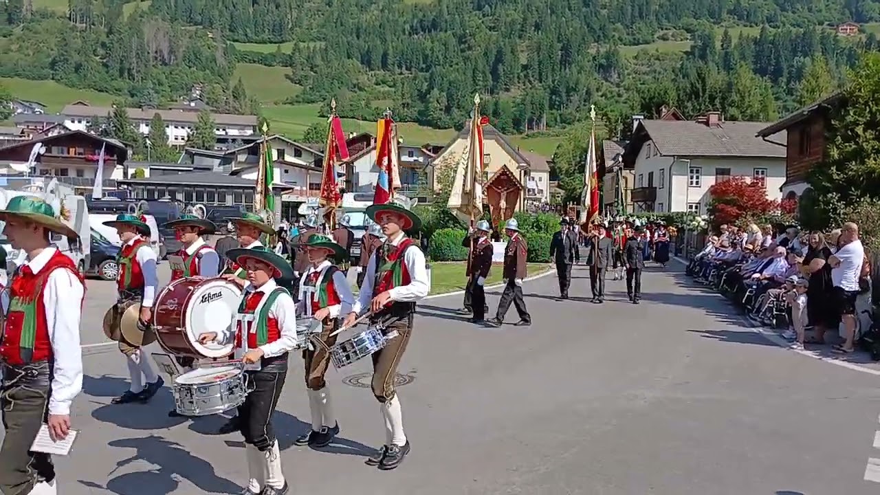 Processione Sillian Austria 15 Agosto 2025 parte2 