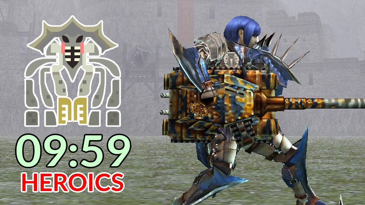 MHFU | Shen Gaoren vs Tigrex Tank (Heroics) 09:59 | Elder
