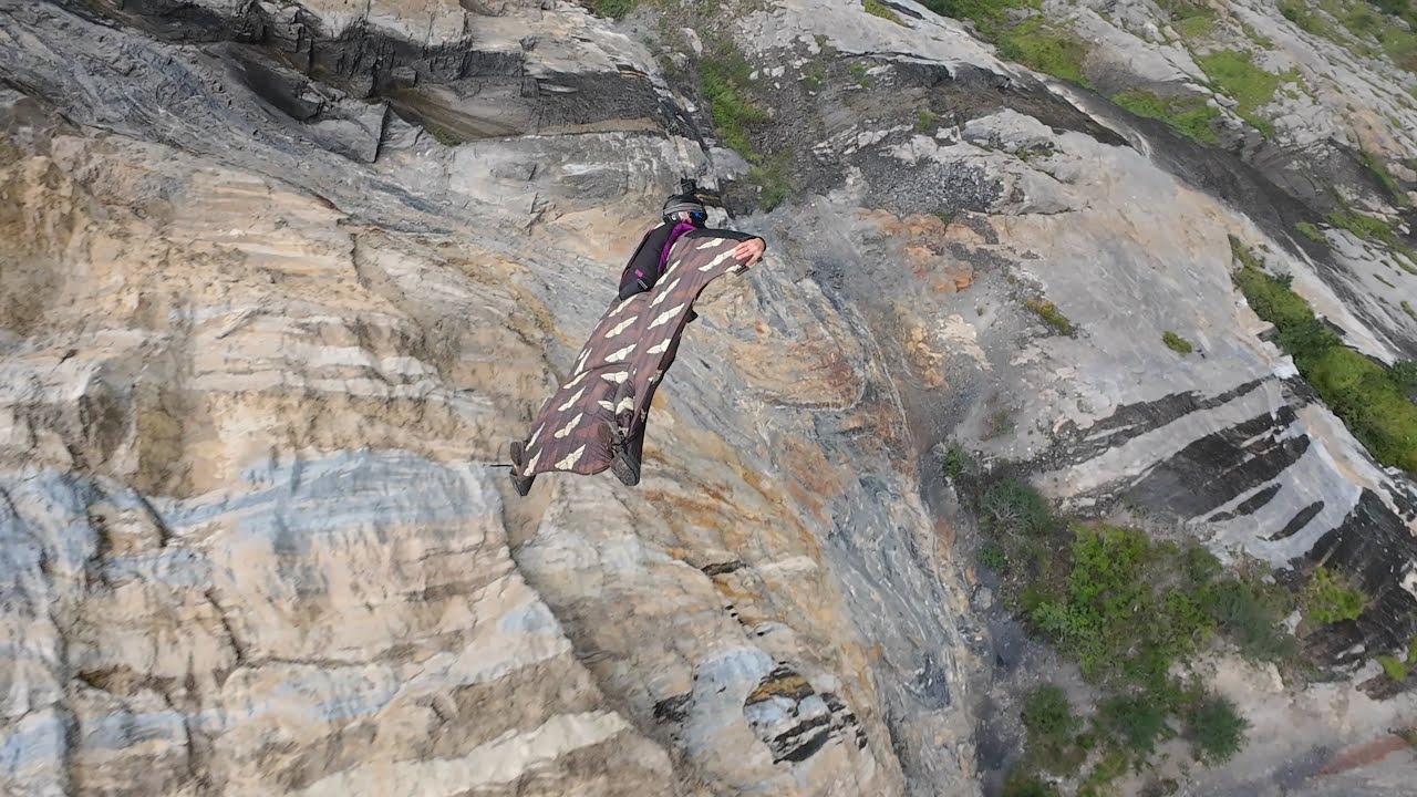 High Nose | Wingsuit Jump |  Jonathan Bizilia POV | Osmo Action 5 | 4K
