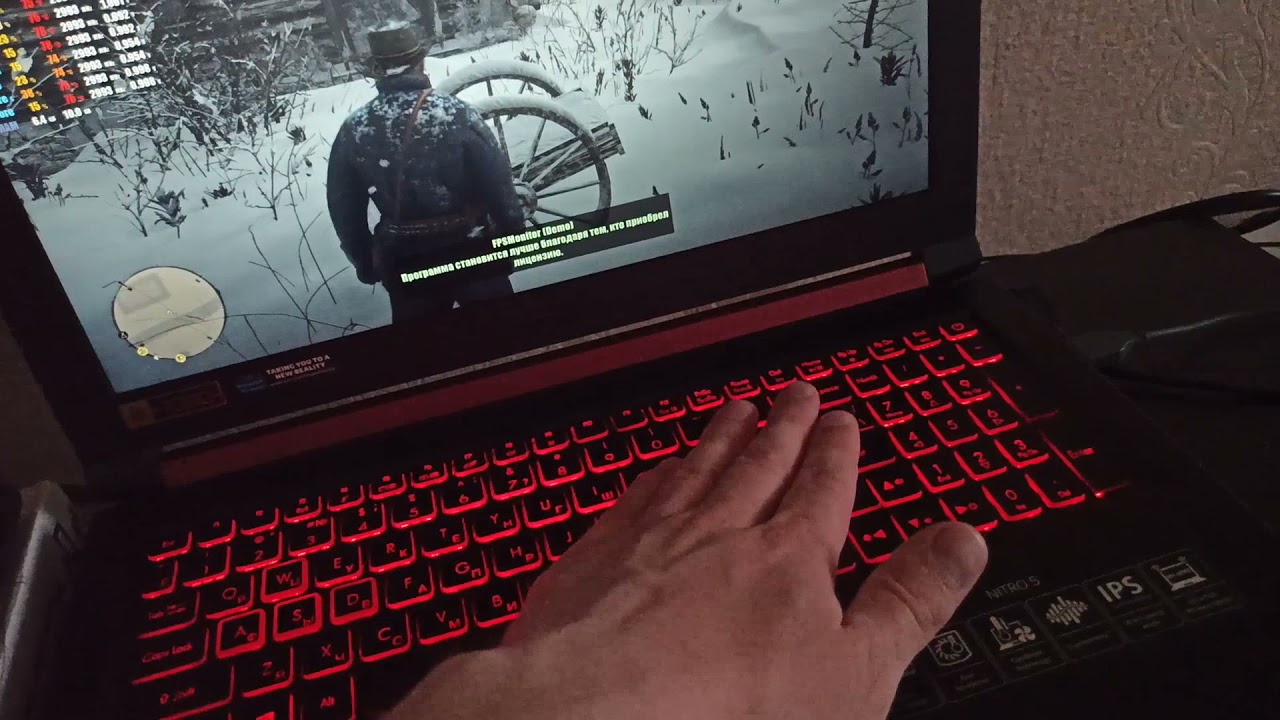 Сравнение Lenovo 700 15isk и Acer Ntro 5 i78750h 1050ti в игре