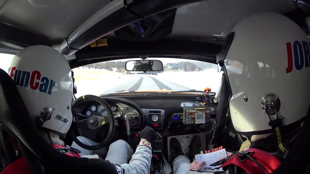 Jännerrallye 2018 SS 2 Liebenau Alexander Kaar & Reinhard Kaineder onboard Toyota Celica
