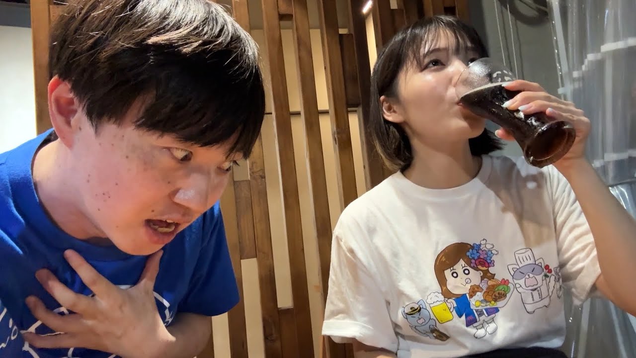 台湾で女の人と飲んでたらお腹すいちゃった・・・