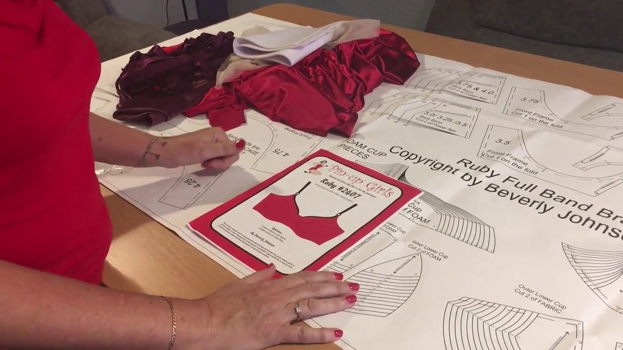 Fabric Guide for the Ruby Bra Pattern