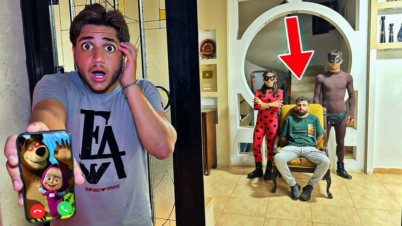 تعرض بودي للخطف من قبل دعسوقة والقط الاسود الشرير والشخص الغريب حاول مساعدته…!!مخيف