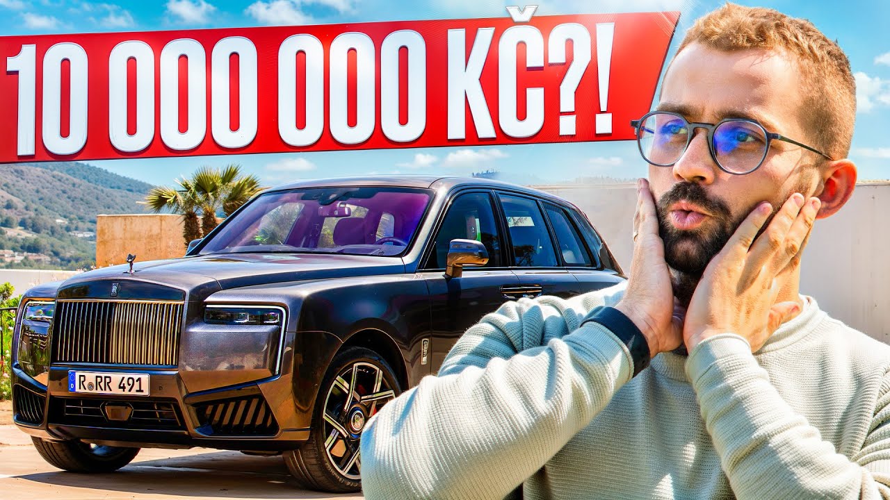 V TOMTO LUXUSU JEZDÍ DĚTI MILIARDÁŘŮ DO ŠKOLKY! 💸 | Rolls-Royce Cullinan V12