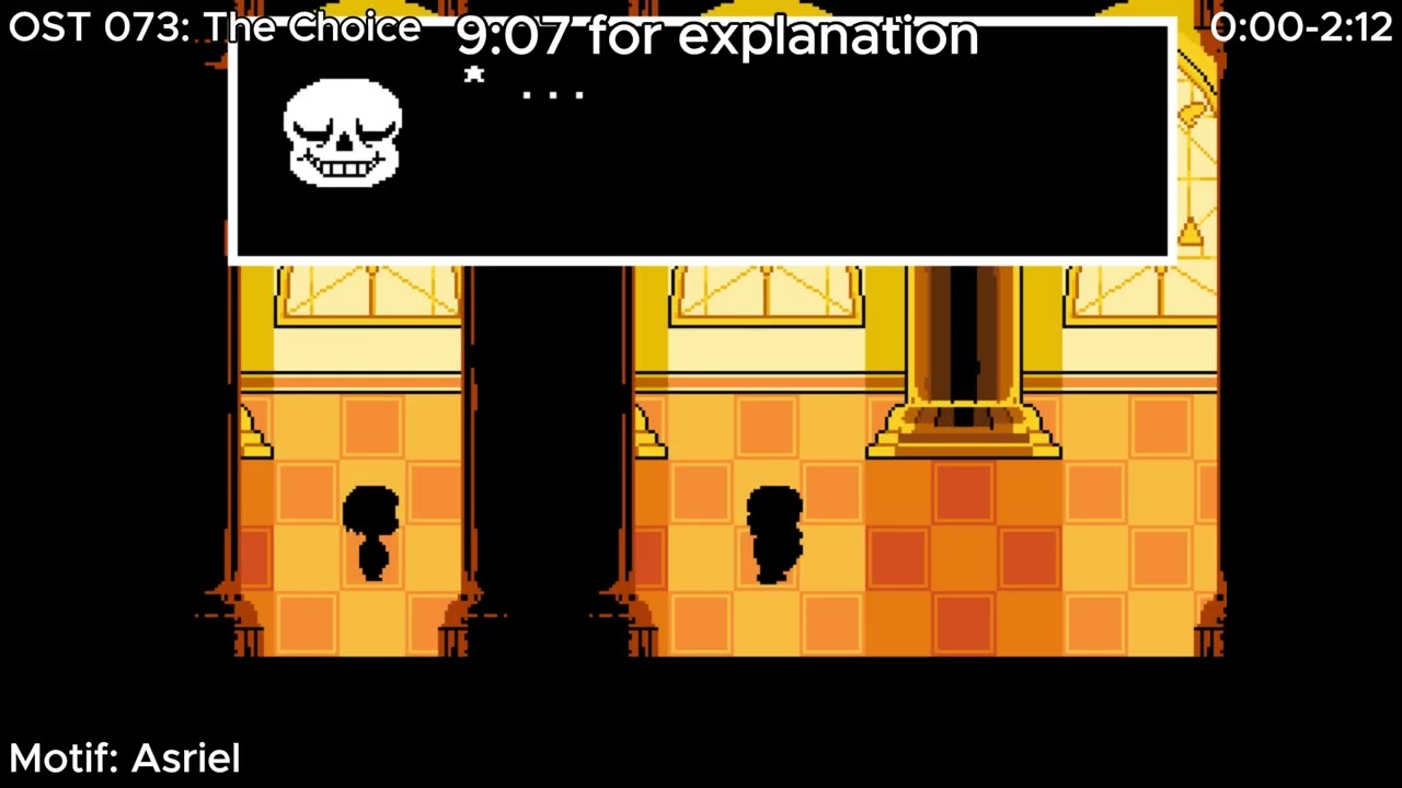 Every Appearance of Undertale's Asriel Motif