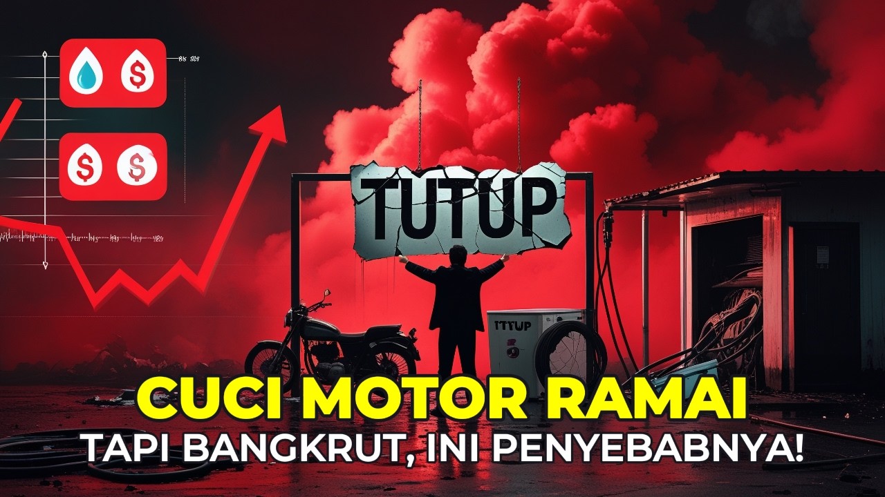 Kenapa Banyak Usaha Cuci Motor Tutup? Ternyata Ini Biang Keroknya