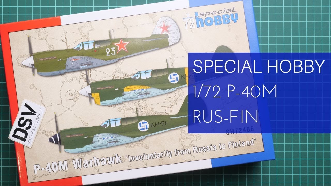 Special Hobby 1/72 P-40M Warhawk From Russia to Finland (SH72486) Review