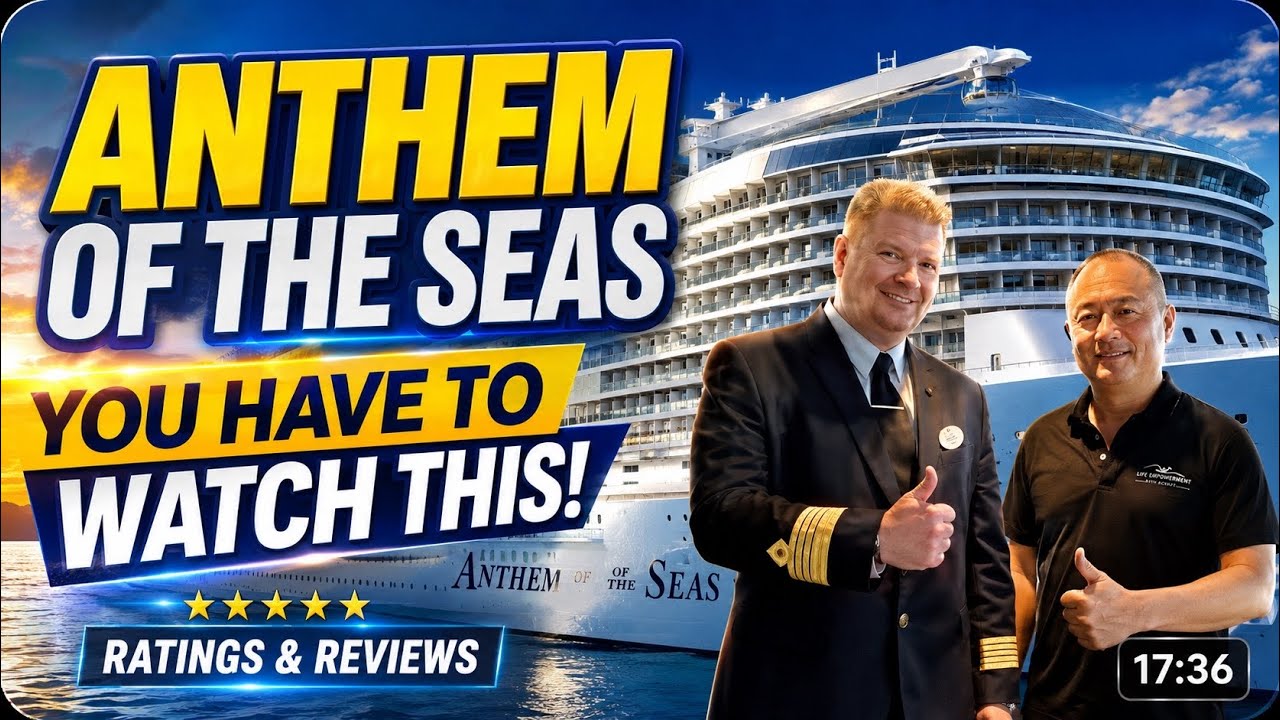 Anthem of the Seas🚢 You have to watch this.....Honest Ratings & Reviews  #cruise #travel #adventure