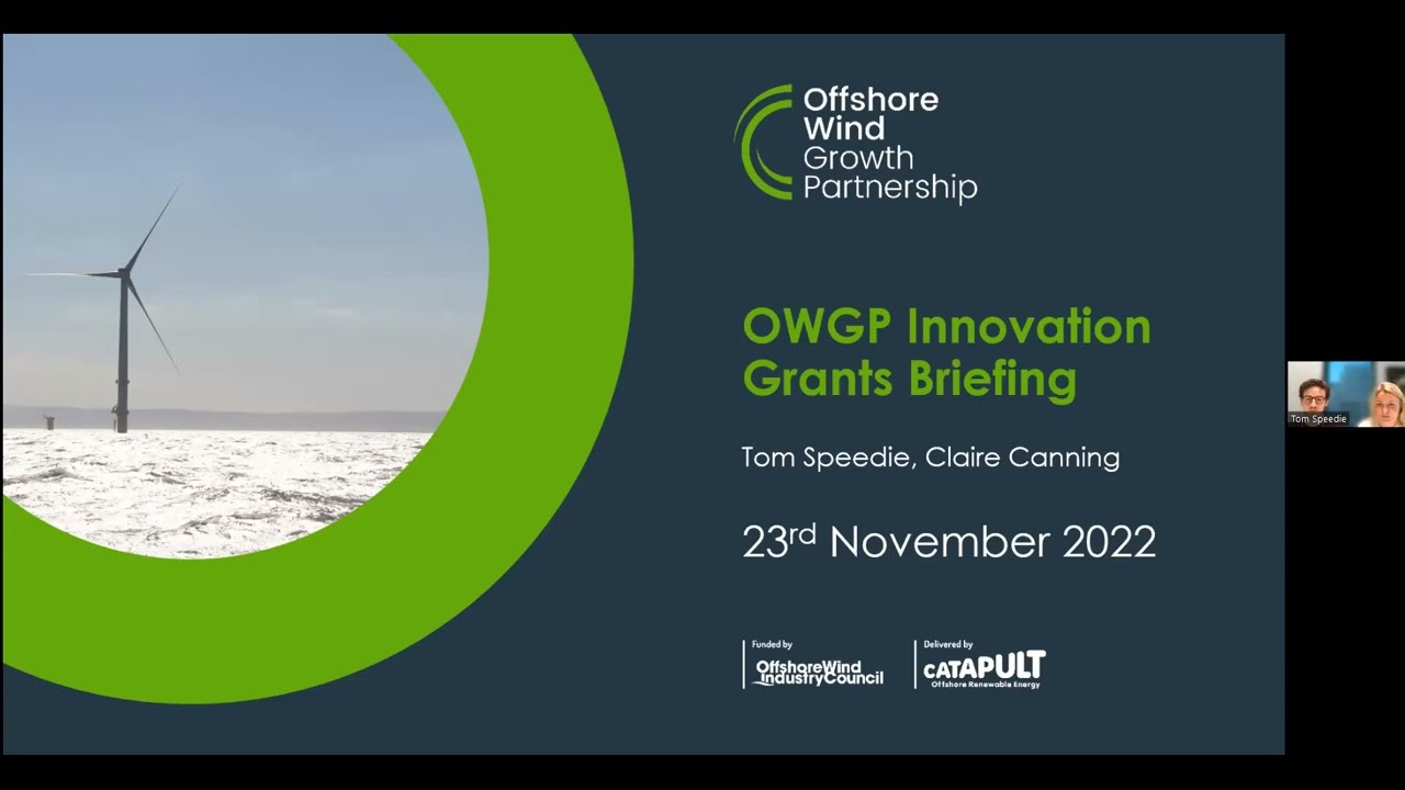 OWGP Innovation Grants Briefing Webinar - 2022