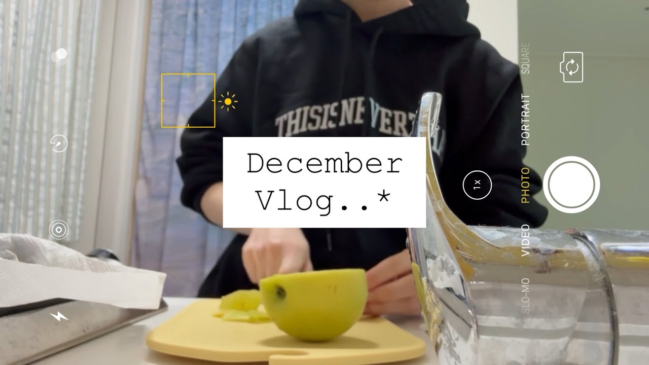 2025년 마지막 브이로그 12월 Vlog,,.병원에서 보낸 크리스마스🎄
