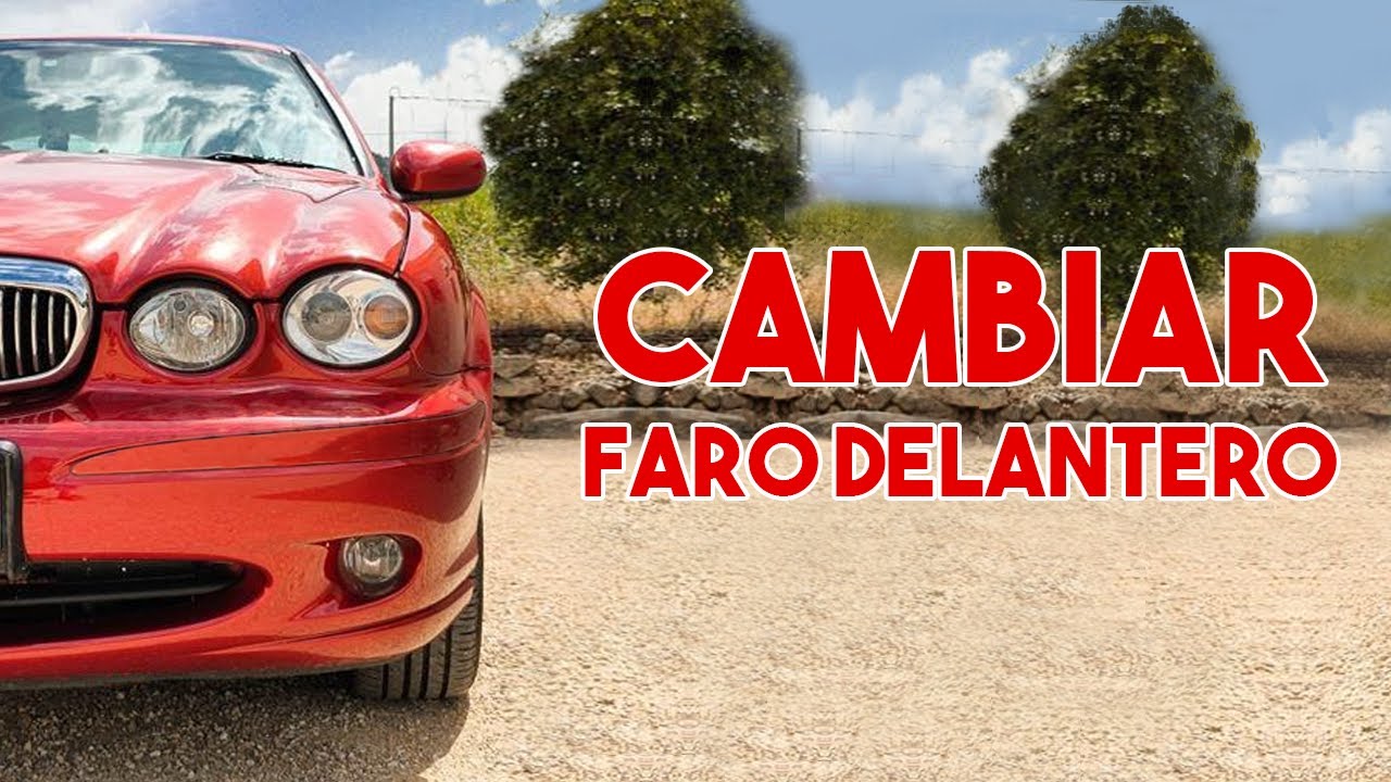Cómo cambiar el faro delantero de un coche || Jaguar X-Type