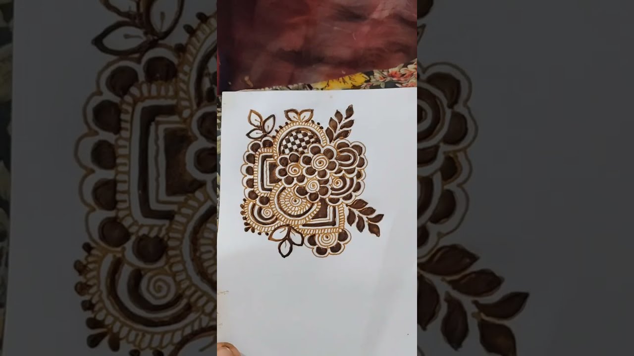 Henna design