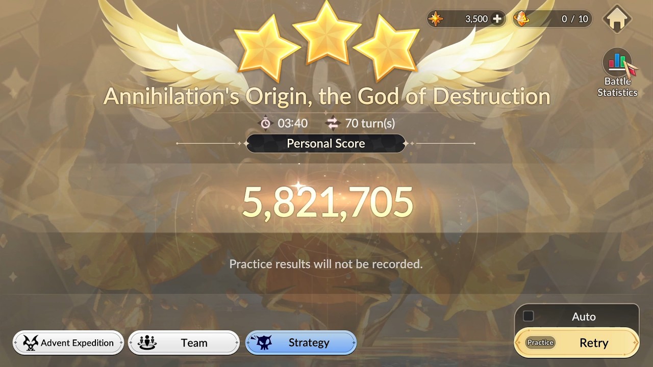 God of Destruction Advent Expedition with Xiao Qiao 5,8M - Seven Knights Re:BIRTH