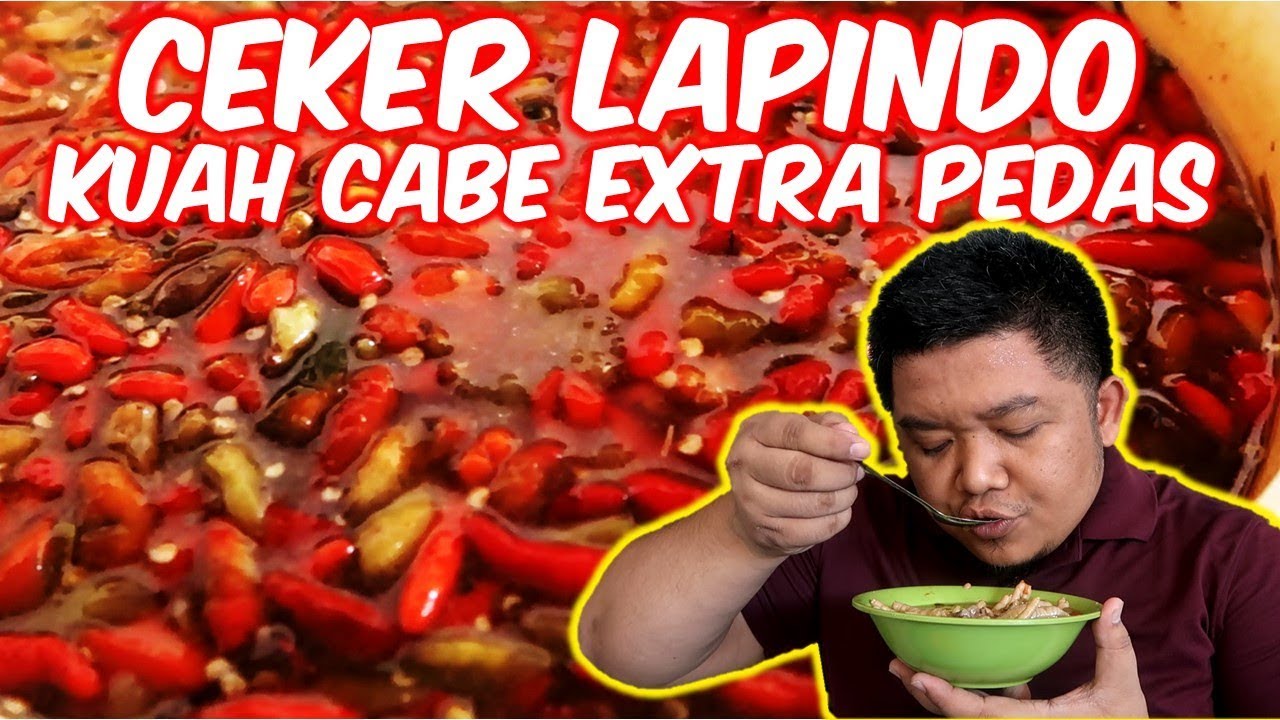 CEKER LAPINDO VIRAL EXTRA PEDAS!!! Kuliner Sidoarjo