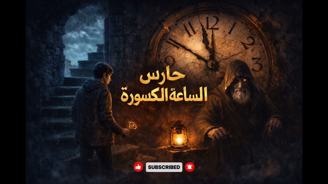 ⏳ حارس الساعة المكسورة | قصة غموض ورعب تأخذك عبر الزمن
