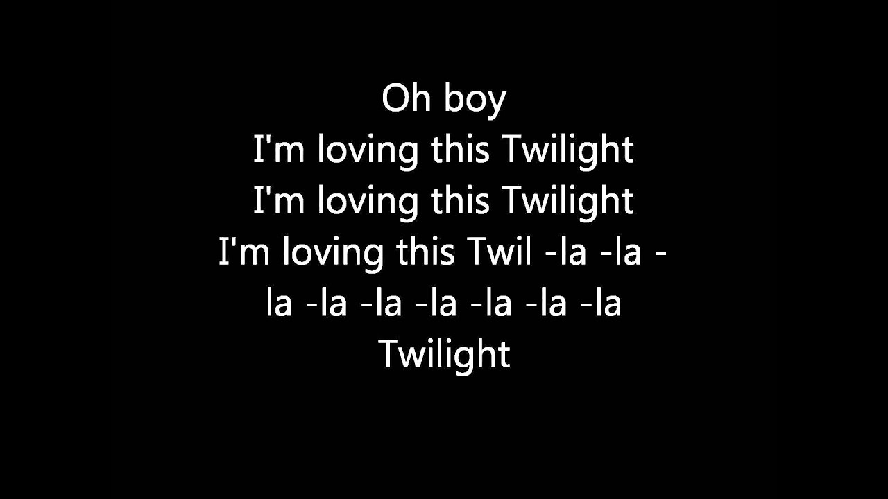 Cover Drive -  Twilight lyrics