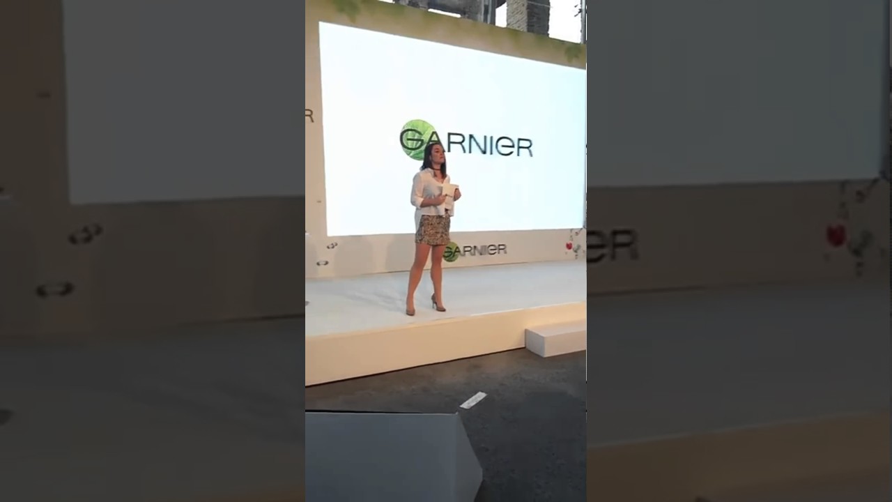 Demet Özdemir Garnierturkiye 09.02.2017 реклама промоушн