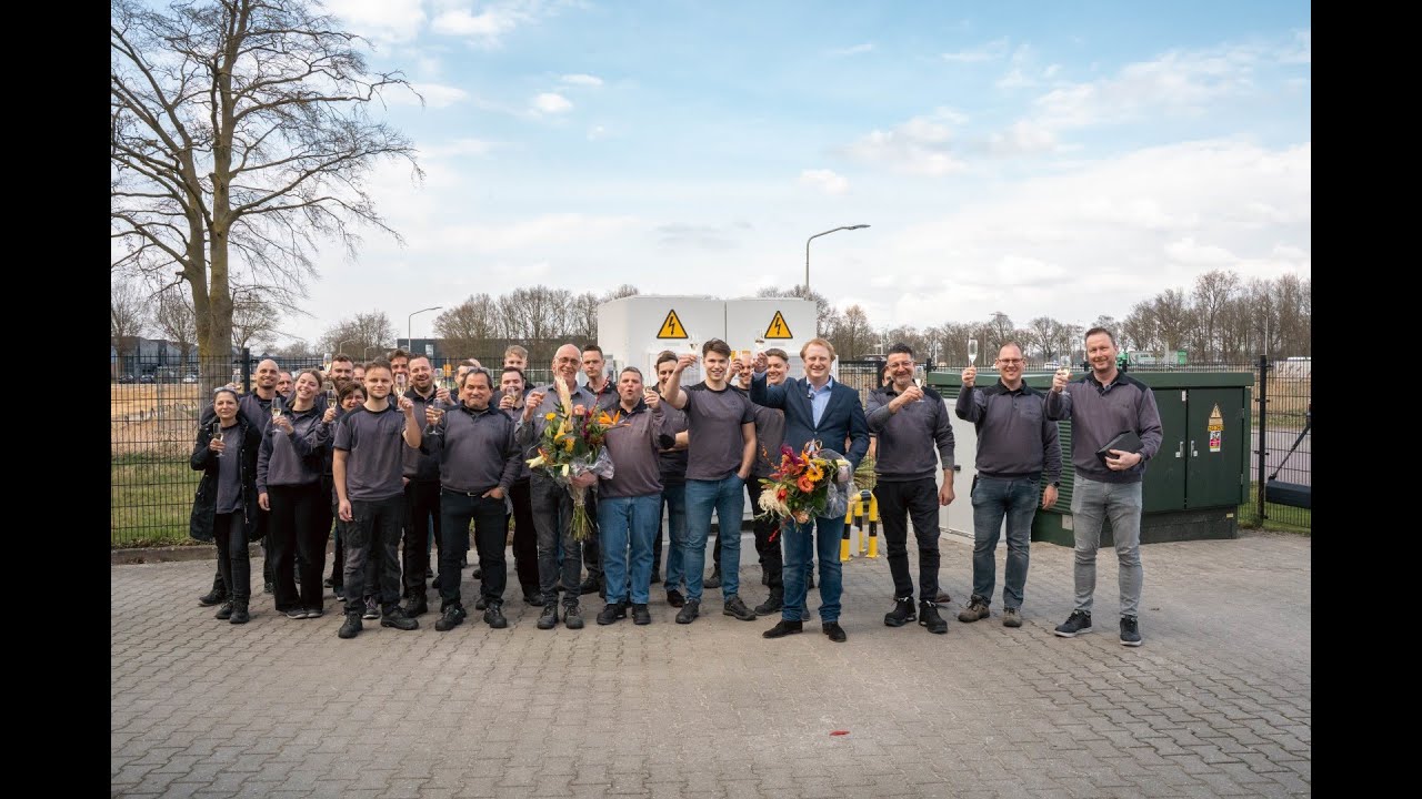 Piekbelasting ontstaan door nieuwbouw opgevangen met BESS