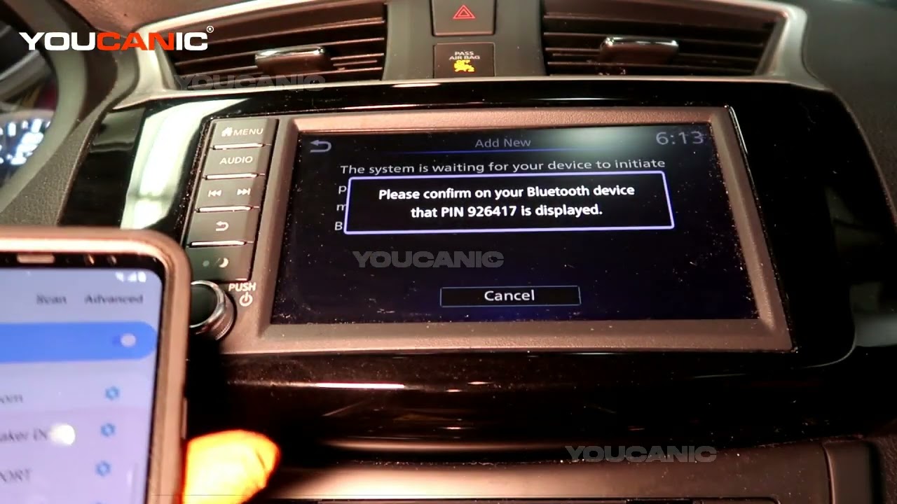 2013–2019 Nissan Sentra - How to Pair Phone to Car Stereo via Bluetooth (Android/iPhone)