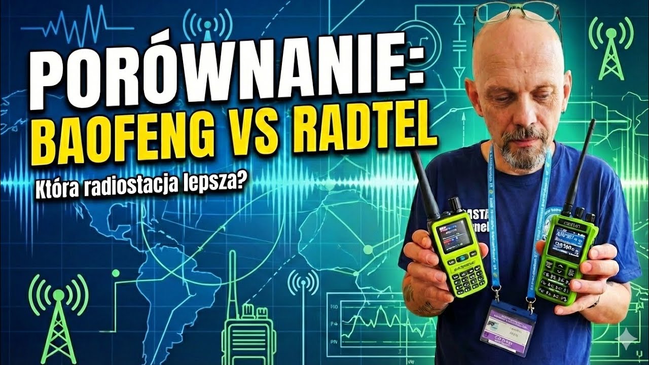 Baofeng uv5-r mini vs Radtel rt-900.  Subiektywne por&oacute;wnanie tanich ręczniak&oacute;w. 