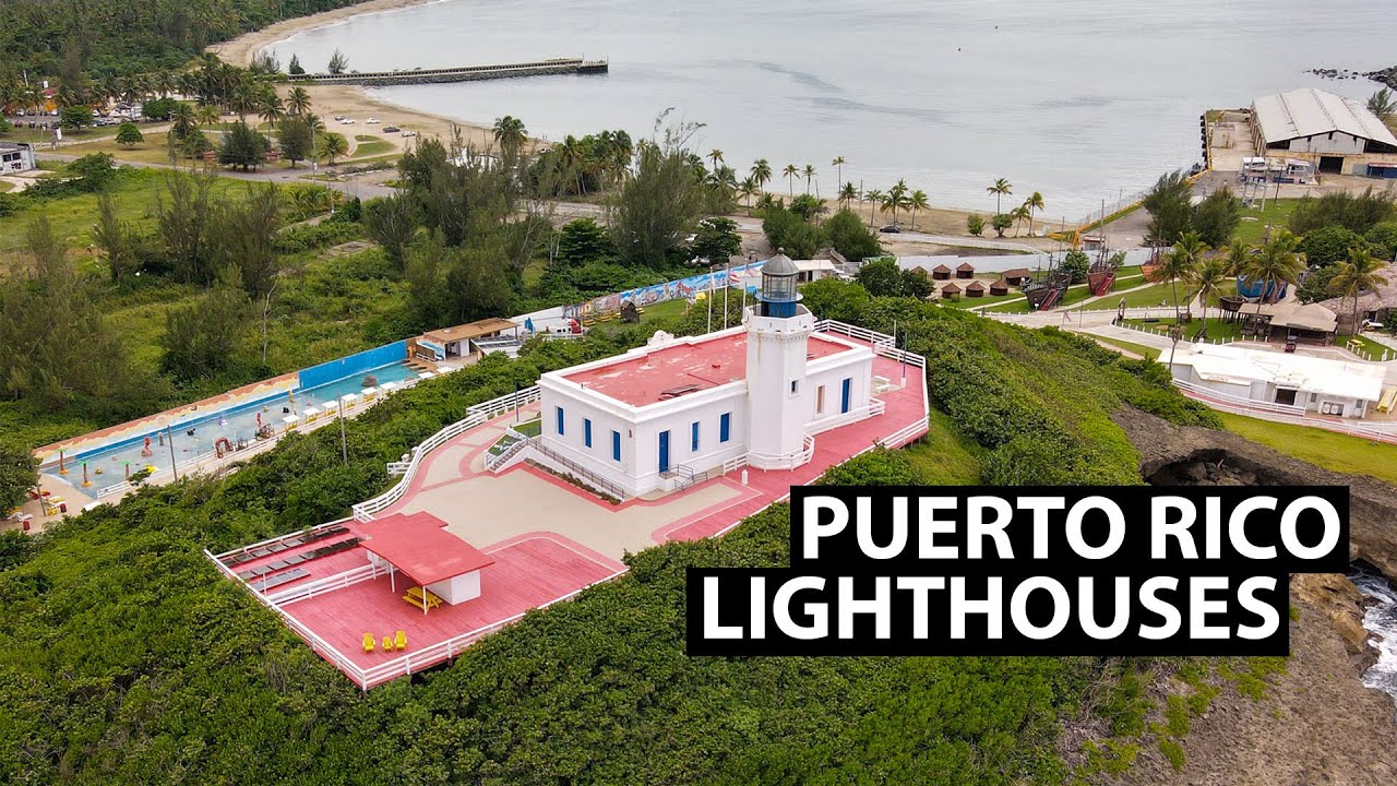 DRONE FOOTAGE | LIGHTHOUSES - PUERTO RICO | FAROS DE PUERTO RICO
