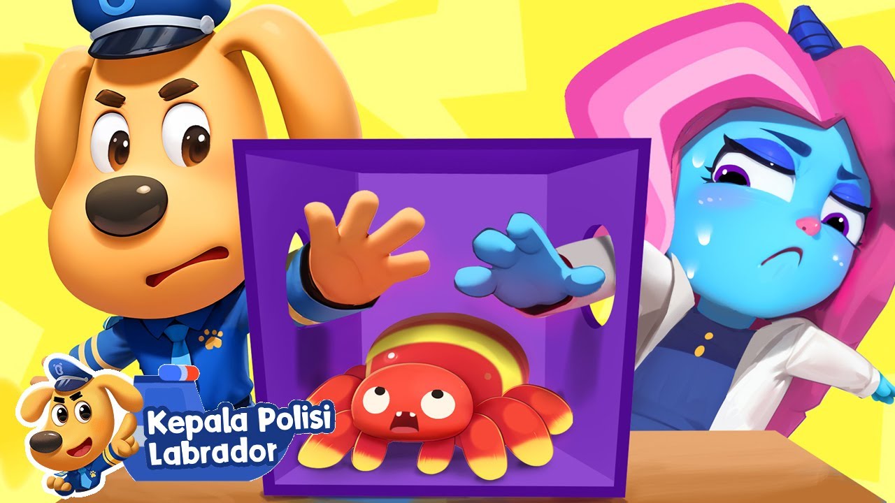 Eps.4 Kompetisi Antel Domba Terkuat 🏆| Seri Baru: Kota Air! 🌊 | Kartun Anak | Kepala Polisi Labrador