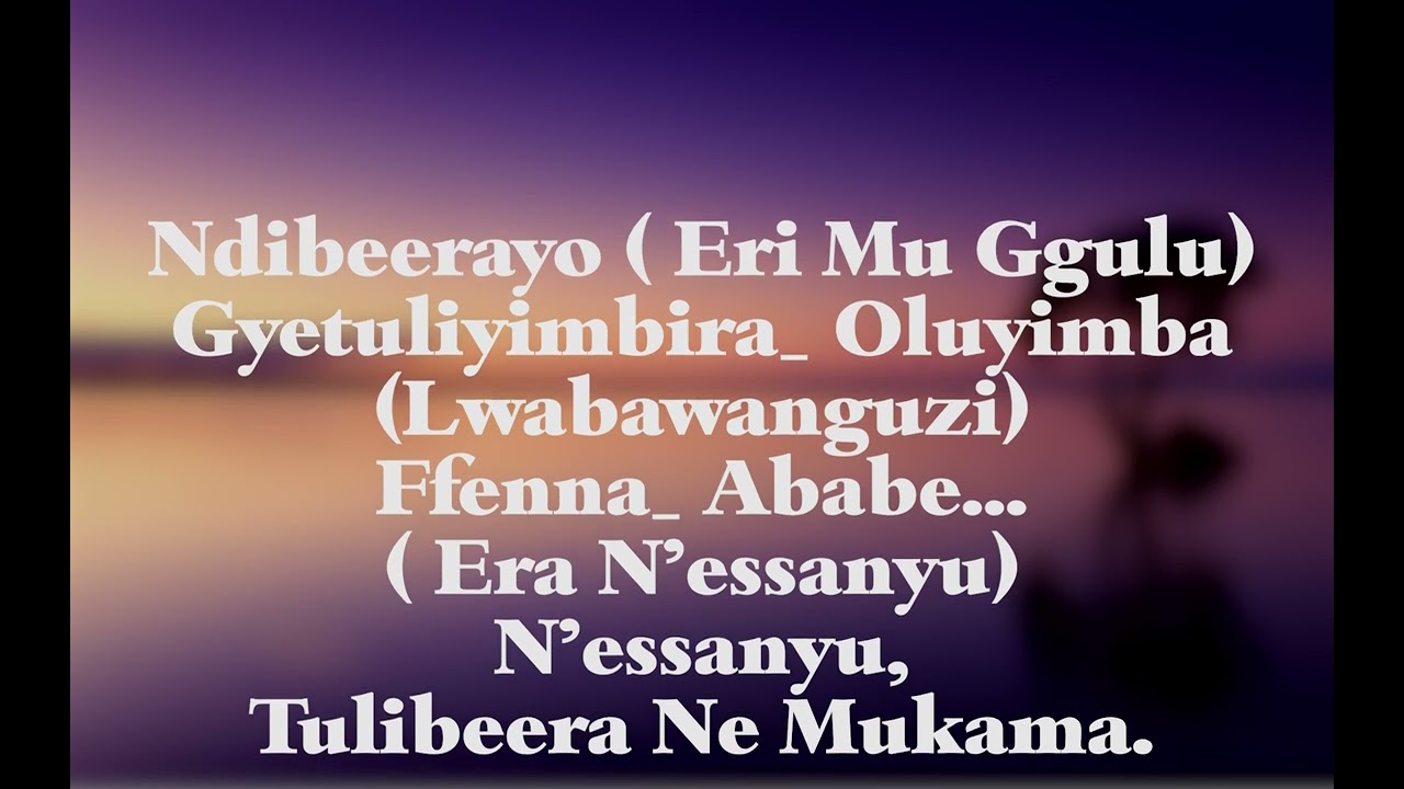 BWENDOWOOZA BY WHISPERS OF JOY CHOIR, SDA KIKAJJO. (LYRICS VIDEO) 