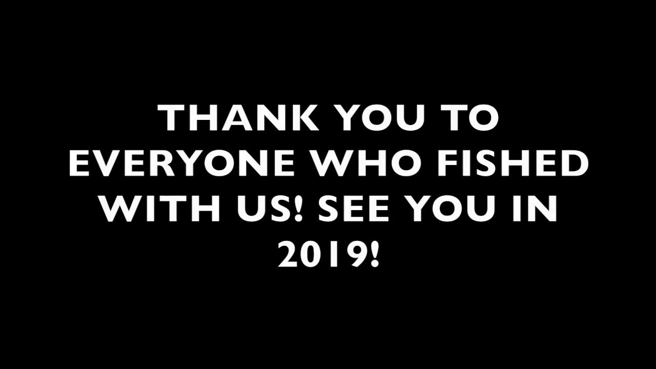 End of 2018 Fishing Season