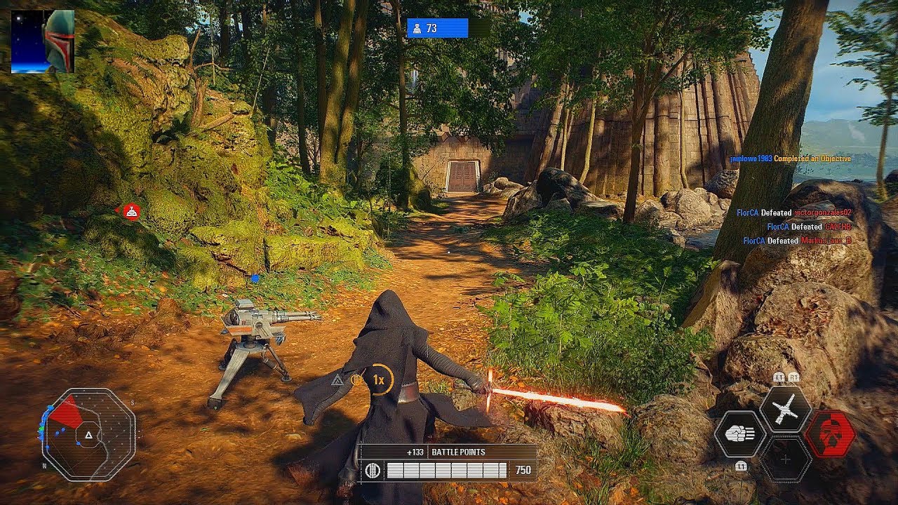 Star Wars Battlefront 2 - Galactic Assault Gameplays PS4 60fps (No Commentary)