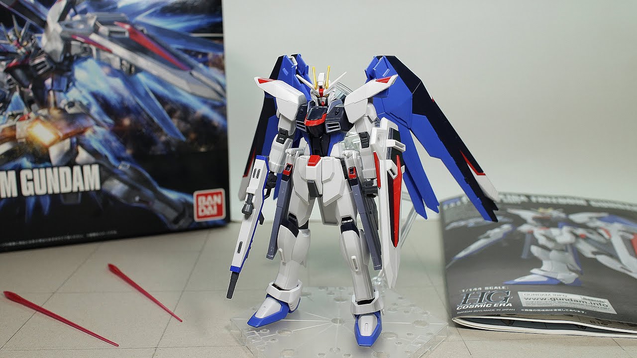 แกะกล่องลองต่อ HG 1/144 Freedom Gundam [Revive Ver.]