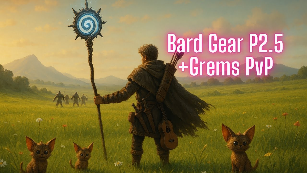 Ashes of Creation - Bard Gear & PvP