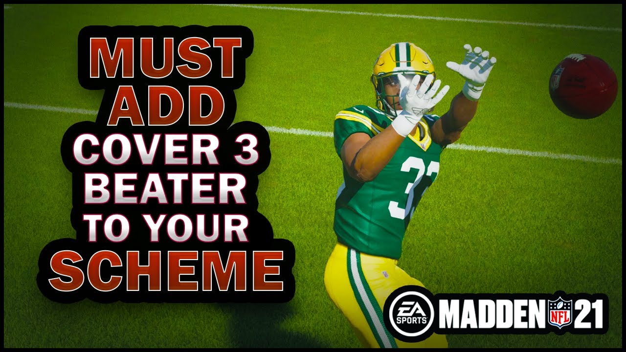 MUST ADD Cover 3 Beater to your scheme in Madden 21!